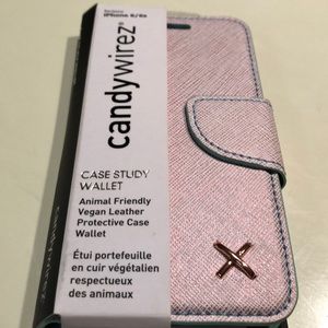 NWT Candywirez  iPhone 6/6s Case Study Wallet!